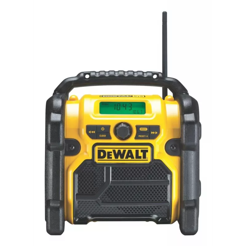 Bezprzewodowe kompaktowe radio DAB+/FM Li-Ion DeWALT – samo narzędzie