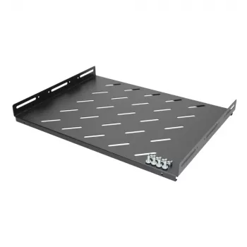 Półka rack Extralink EX.19096 Czarna stal 19 cali 350 mm