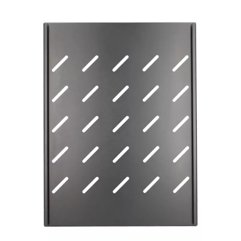 Półka rack Extralink EX.19096 Czarna stal 19 cali 350 mm