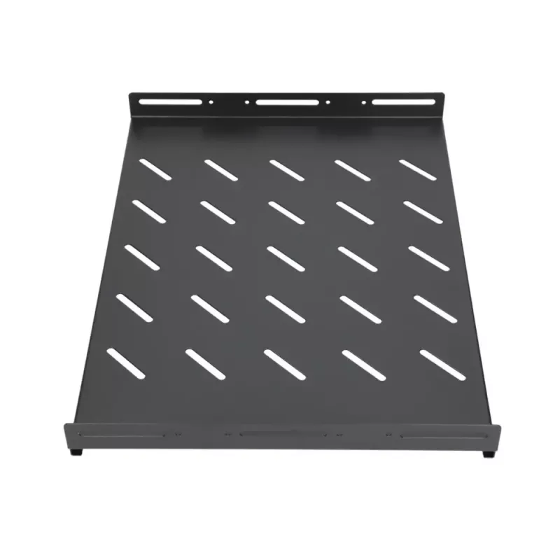 Półka rack Extralink EX.19096 Czarna stal 19 cali 350 mm