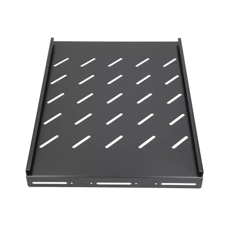 Półka rack Extralink EX.19096 Czarna stal 19 cali 350 mm