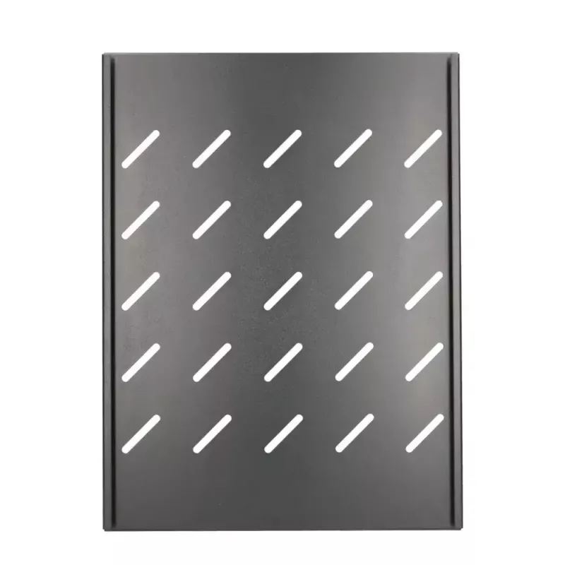 Półka rack Extralink EX.19096 Czarna stal 19 cali 350 mm