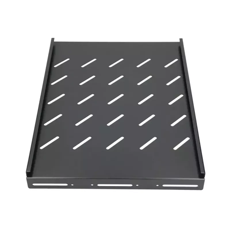 Półka rack Extralink EX.19096 Czarna stal 19 cali 350 mm