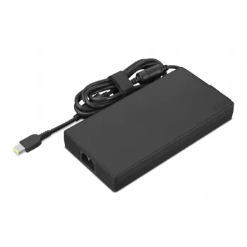 Zasilacz Lenovo GX21F23046 — zasilacz do laptopa, 300 W, 100–240 V, DC/AC, czarny, kable AC i DC, 200×100×25,4 mm, kabel 0,18 m