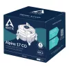 ARCTIC Alpine 17 CO Chłodnica powietrza procesora 9,2 cm Czarny, Srebrny 1 szt.