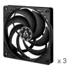 ARCTIC P12 Slim PWM PST Wentylator 120 mm zoptymalizowany pod kątem ciśnienia, z wbudowanym kablem Y
