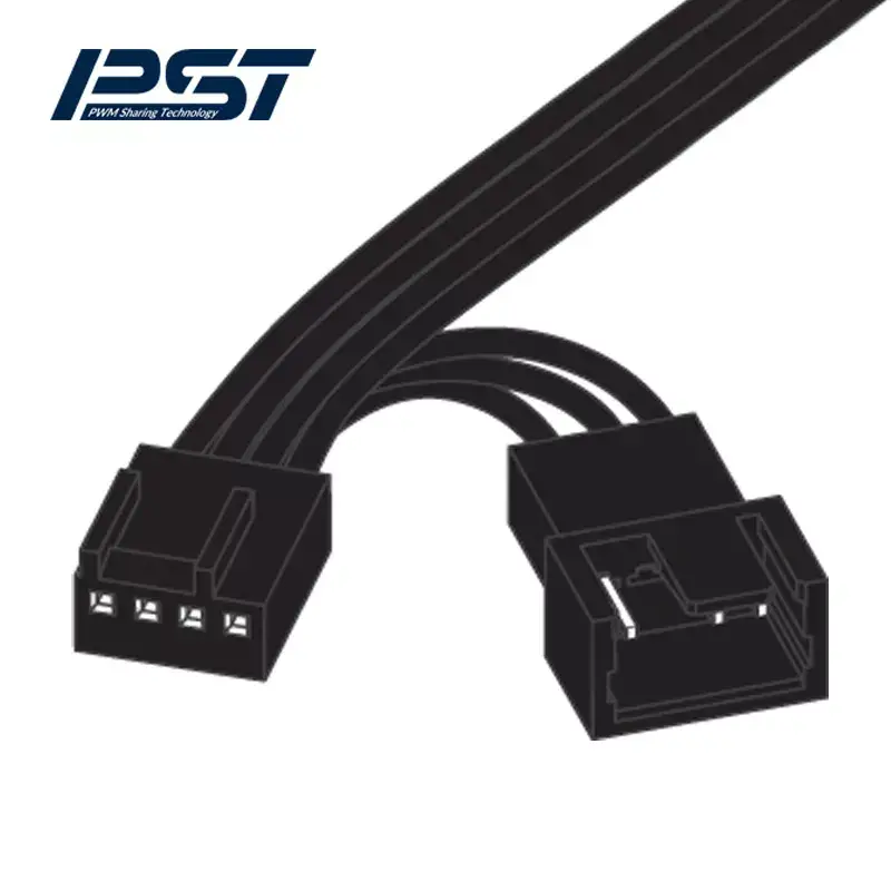 ARCTIC P12 Slim PWM PST Wentylator 120 mm zoptymalizowany pod kątem ciśnienia, z wbudowanym kablem Y