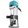 Frezarka Makita RT0702CX2J — 710 W, 10 000–34 000 obr./min, tuleja 8 mm, głębokość 0–40 mm, 1,8 kg