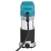 Frezarka Makita RT0702CX2J — 710 W, 10 000–34 000 obr./min, tuleja 8 mm, głębokość 0–40 mm, 1,8 kg