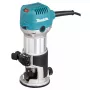 Frezarka Makita RT0702CX2J — 710 W, 10 000–34 000 obr./min, tuleja 8 mm, głębokość 0–40 mm, 1,8 kg