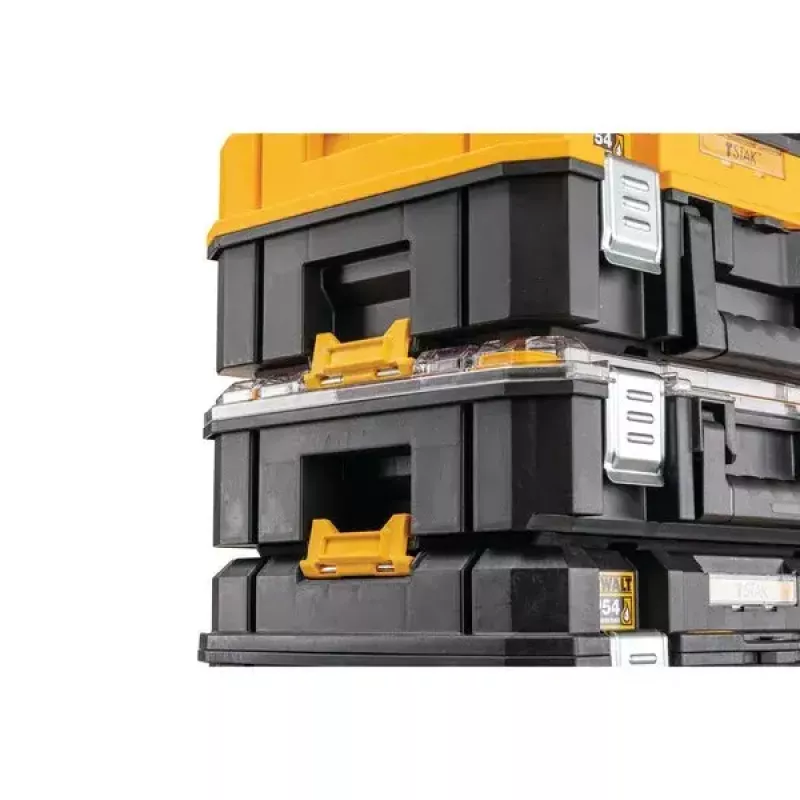 Organizer na narzędzia DeWalt DWST82968-1, poliwęglan, 7,8 l, zamykany, wodoodporny, czarny