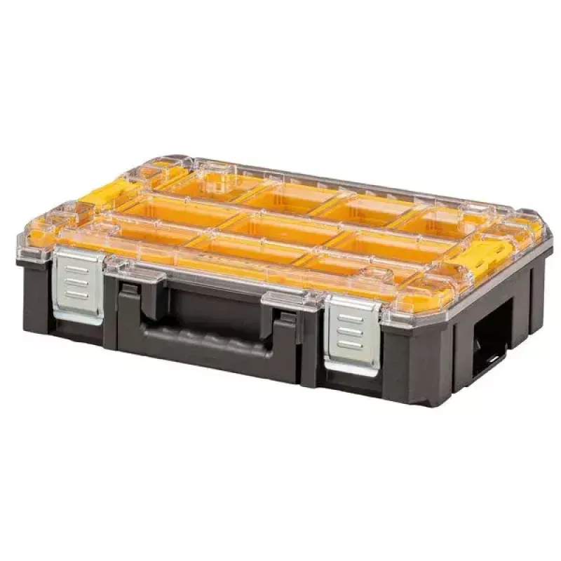 Organizer na narzędzia DeWalt DWST82968-1, poliwęglan, 7,8 l, zamykany, wodoodporny, czarny