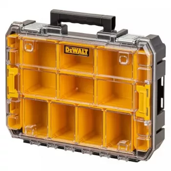 Organizer na narzędzia DeWalt DWST82968-1, poliwęglan, 7,8 l, zamykany, wodoodporny, czarny