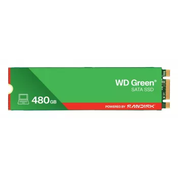 WESTERN DIGITAL SSD - WD Green - 480GB - SATA 6Gb/s - M.2 2280 - MTTF 2,0 mln godz.