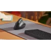 Mysz ergonomiczna pionowa LOGITECH Lift - praworęczna - bezprzewodowa - grafitowa czarna
