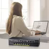 Zyxel GS1915-8EP Zarządzany L2 Gigabit Ethernet (10/100/1000) Power over Ethernet (PoE) Czarny