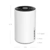 Router TP‑LINK AXE5400 Mesh Wi‑Fi 6E system — Tri‑Band 2.4/5/6 GHz, zasięg do 670 m², 3× LAN, 4 anteny wewnętrzne
