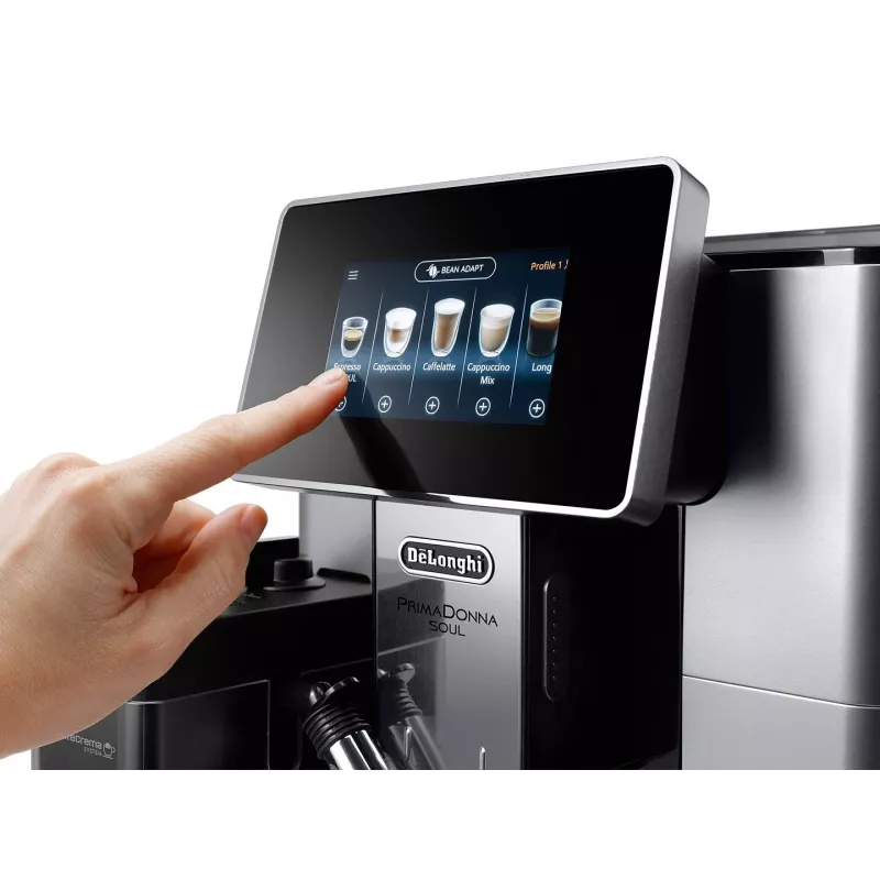 Ekspres do kawy De’Longhi PrimaDonna ECAM610.55.SB w pełni automatyczny 2,2 L