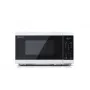 Kuchenka mikrofalowa Sharp YC-MS02E-W Czarna, Biała Mikrofala Solo Blatowa 20 L 800 W