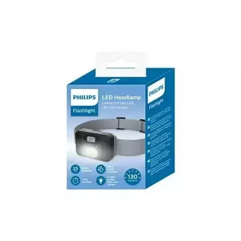 Czołówka Philips SFL1000H/10 czarna — LED, 100 lumenów