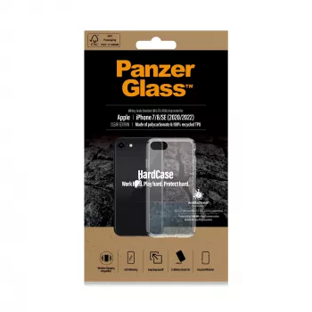 PanzerGlass® HardCase iPhone SE (2020/2022) | 7 | 8, etui, Apple, Apple - iPhone SE 2022, Apple - iPhone SE 2020, przezroczysty