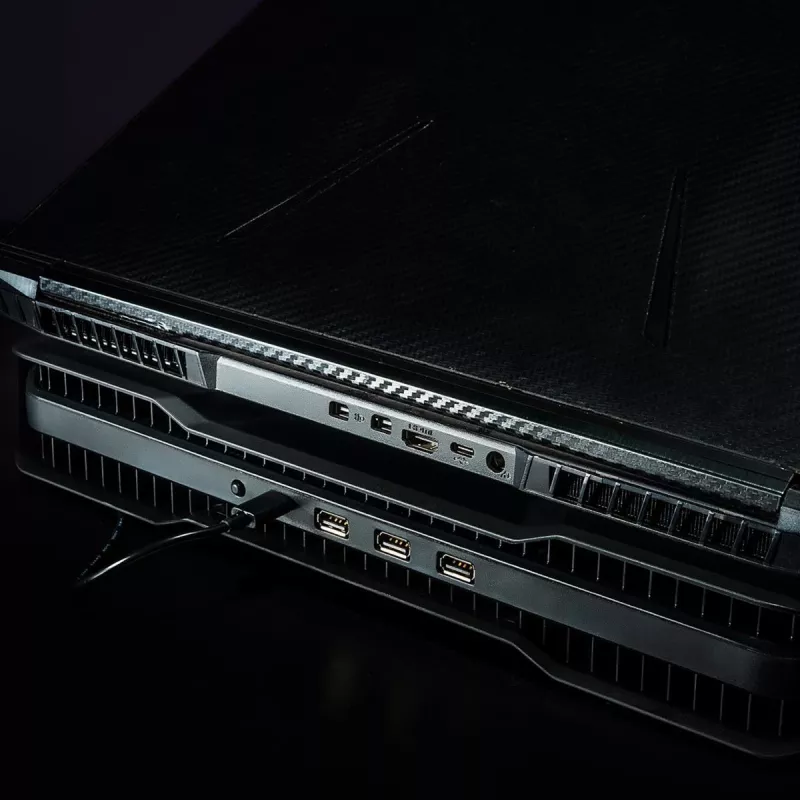 Cooler Master NotePal X150 Spectrum podstawka chłodząca do laptopa do 17 cali, z 4-portowym hubem USB