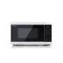 Kuchenka mikrofalowa Sharp YC-MG02E-W niebieska, biała, wolnostojąca, 20 L, 800 W