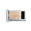 Kuchenka mikrofalowa Sharp YC-MG02E-W niebieska, biała, wolnostojąca, 20 L, 800 W