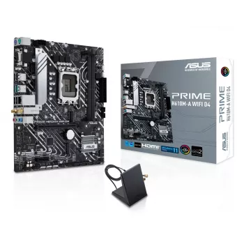 Płyta główna ASUS PRIME H610M-A WIFI D4 — Intel H610, LGA1700, micro ATX, DDR4, 2x DIMM, Wi‑Fi 5, Bluetooth 5.0, 2x M.2, HDMI 2.1, DP 1.4