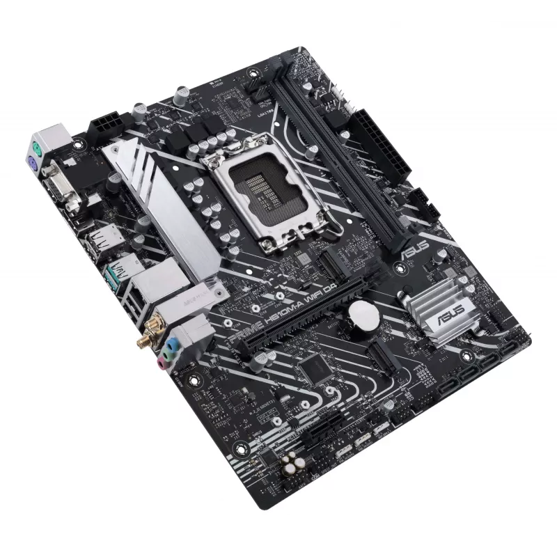 Płyta główna ASUS PRIME H610M-A WIFI D4 — Intel H610, LGA1700, micro ATX, DDR4, 2x DIMM, Wi‑Fi 5, Bluetooth 5.0, 2x M.2, HDMI 2.1, DP 1.4