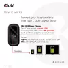 CLUB3D Travel Charger 65W technologia GAN, jeden port USB Type-C, obsługa Power Delivery (PD) 3.0