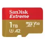 WESTERN DIGITAL Extreme Micro SDXC 1 TB + adapter SD 190 MB/s 130 MB/s A2 C10 V30 UHS-I U3