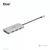 CLUB3D 4-portowy hub USB-A do USB-C – szybki transfer 10 Gbps
