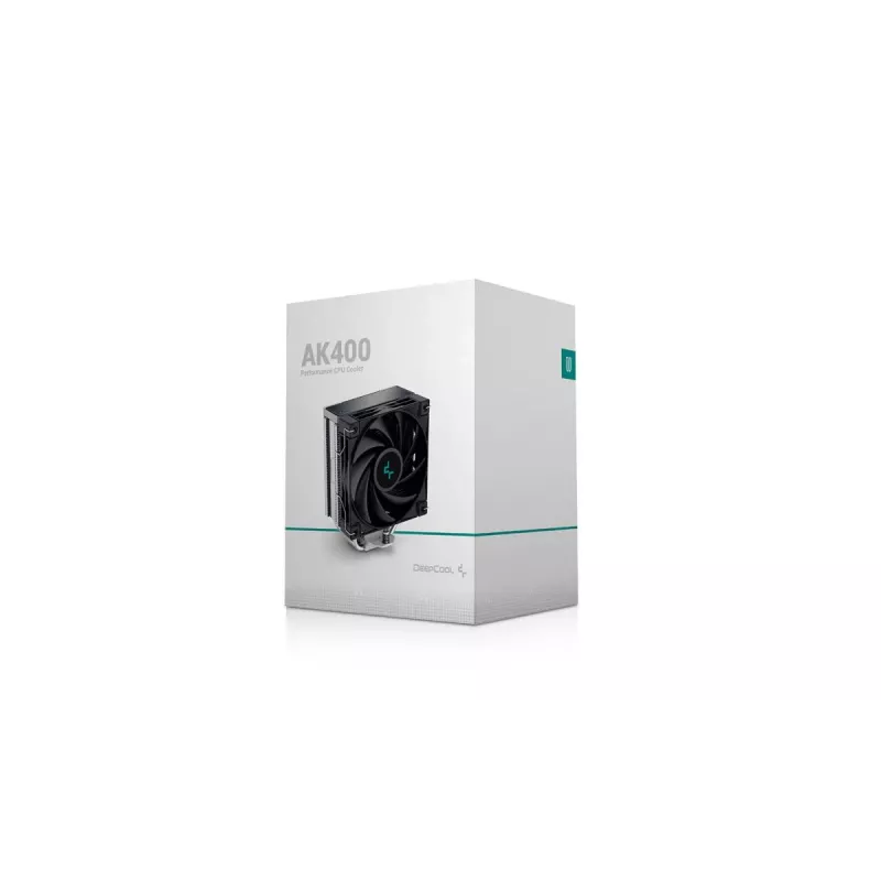 DEEPCOOL chłodzenie procesora AK400 wieża cieplna rurka 12cm - Czarny