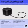 Stacja dokująca HP Thunderbolt Dock 120W G4, przewodowa, Thunderbolt 4, czarna, Kensington, Chiny, Tajlandia, Tajwan, biznesowa