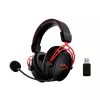 HyperX Cloud Alpha - Bezprzewodowy zestaw słuchawkowy gamingowy (czarno-czerwony)