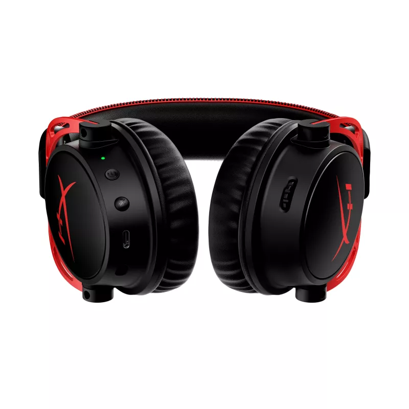 HyperX Cloud Alpha - Bezprzewodowy zestaw słuchawkowy gamingowy (czarno-czerwony)