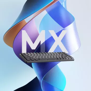 LOGITECH MX Mechanical Mini Minimalistyczna Bezprzewodowa Podświetlana Klawiatura - Grafitowa Cicha Dotykowa Qwerty US/Międzynarodowa