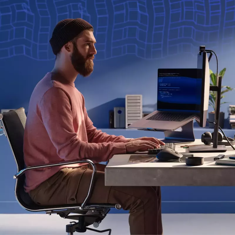 LOGITECH MX Mechanical Mini Minimalistyczna Bezprzewodowa Podświetlana Klawiatura - Grafitowa Cicha Dotykowa Qwerty US/Międzynarodowa