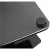 Szafka TV Goobay 58526 Czarna Stal 1 półka 650x400x1458 mm