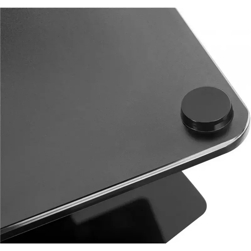 Szafka TV Goobay 58526 Czarna Stal 1 półka 650x400x1458 mm