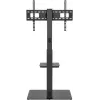 Szafka TV Goobay 58526 Czarna Stal 1 półka 650x400x1458 mm