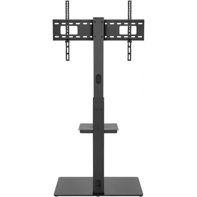 Szafka TV Goobay 58526 Czarna Stal 1 półka 650x400x1458 mm