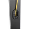 Szafka TV Goobay 58526 Czarna Stal 1 półka 650x400x1458 mm