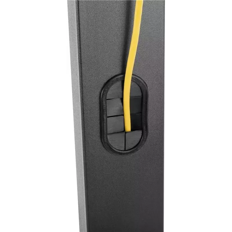 Szafka TV Goobay 58526 Czarna Stal 1 półka 650x400x1458 mm