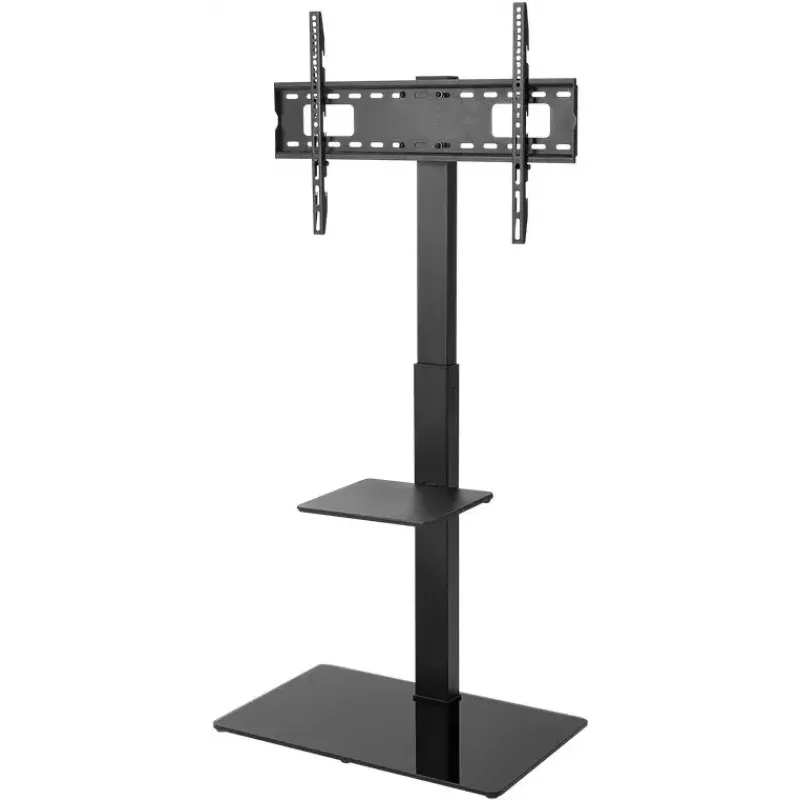 Szafka TV Goobay 58526 Czarna Stal 1 półka 650x400x1458 mm