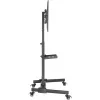 Stojak multimedialny Goobay 59507 Czarny Stal Wysokość 1540 mm