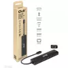 CLUB3D USB Gen1 Type-C, 6-w-1 Hub z HDMI 8K30Hz, 2xUSB Type-A, RJ45 i 2xUSB Type-C, dane i ładowanie PD 100 wat