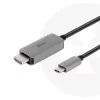 CLUB3D USB Gen2 Type-C do HDMI 4K120Hz 8K60Hz HDR10 z DSC1.2 aktywny kabel M/M 3m / 9.84ft