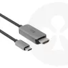 CLUB3D USB Gen2 Type-C do HDMI 4K120Hz 8K60Hz HDR10 z DSC1.2 aktywny kabel M/M 3m / 9.84ft